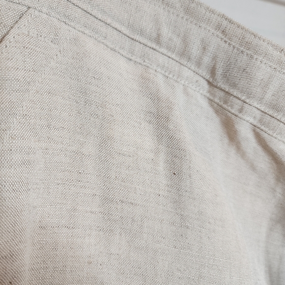 NWT Axis Linen Beige Linen Drawstring Trousers Men's size XXL - Picture 12 of 14